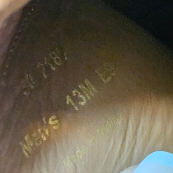 HS Trask Men's Leather Chelsea Boots, Brown, Sz 13 - Picture 16 of 16